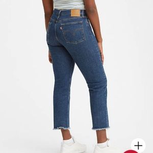 Wedgie straight Levi’s jeans